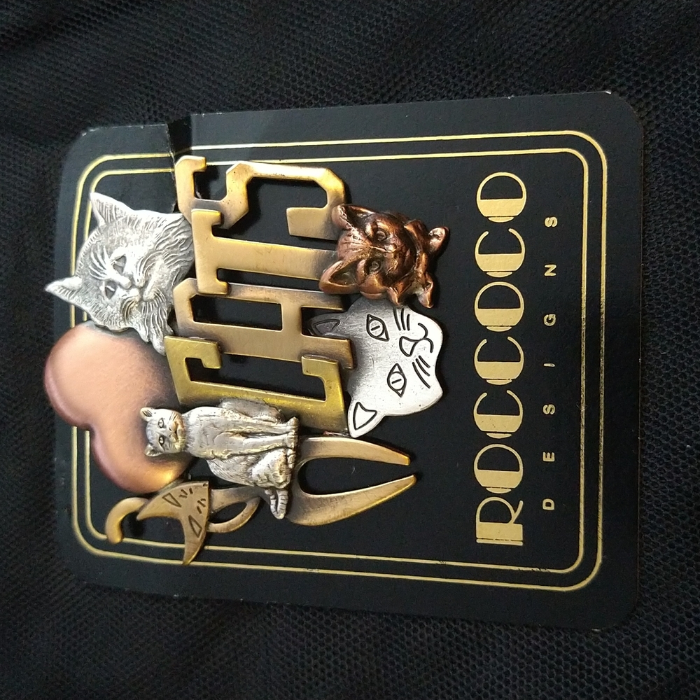 Brooch Cats, Cats, Cats